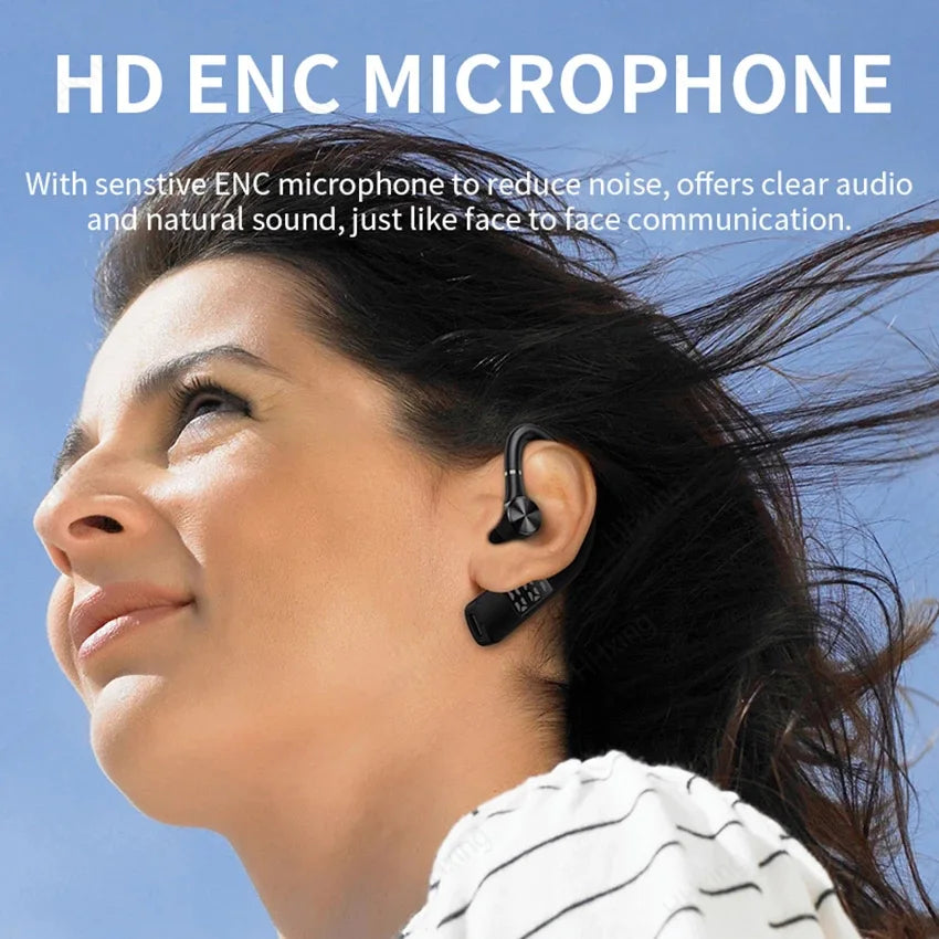 Auriculares Bluetooth con Micrófono para Conducir - Manos Libres con Cancelación de Ruido