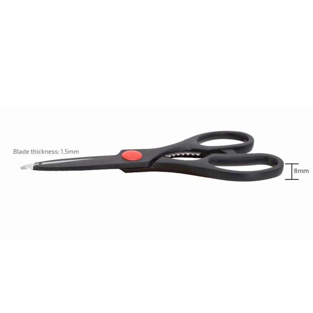✂️ Tijeras de Cocina Multifuncionales de Acero Inoxidable Afiladas, Seguras y Duraderas | Incluyen Cascanueces Integrado