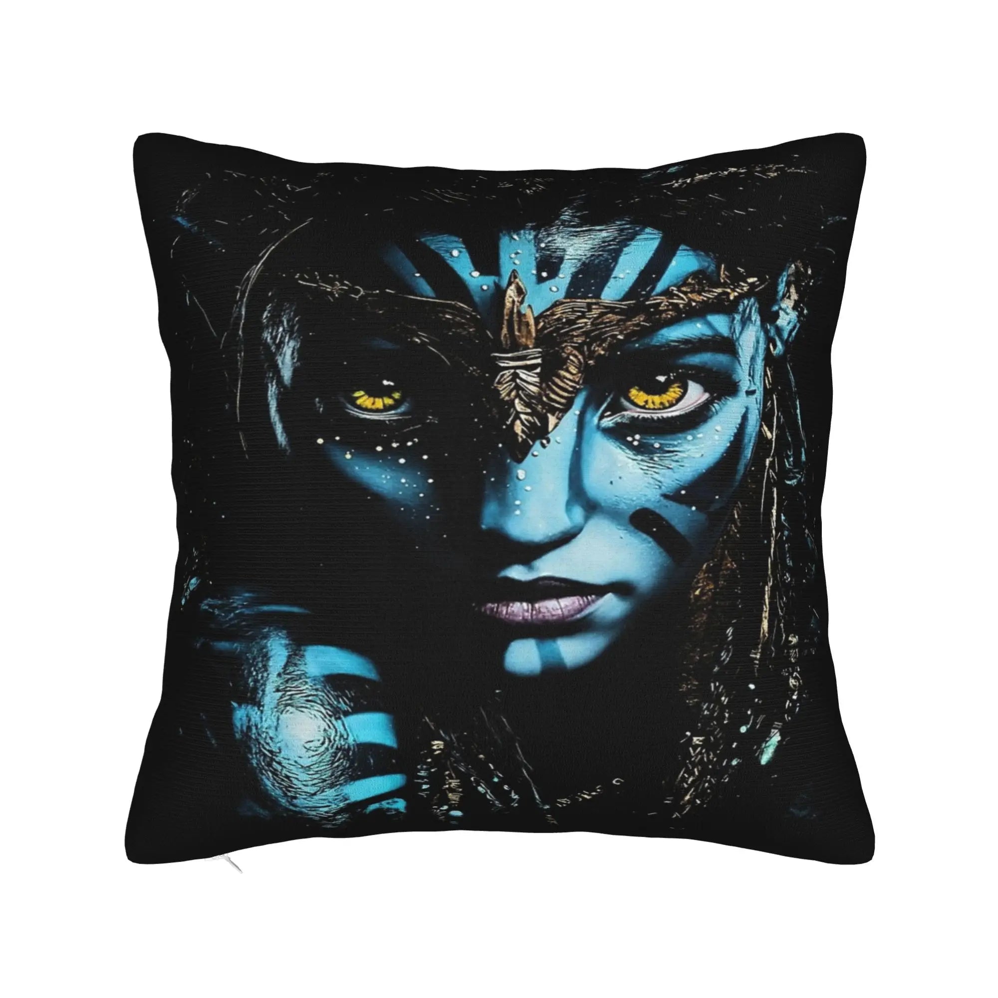 🌊 Funda de Almohada Decorativa Avatar: The Way of Water Suave, Moderna y de Estilo Retro | Ideal para Sofá y Dormitorio