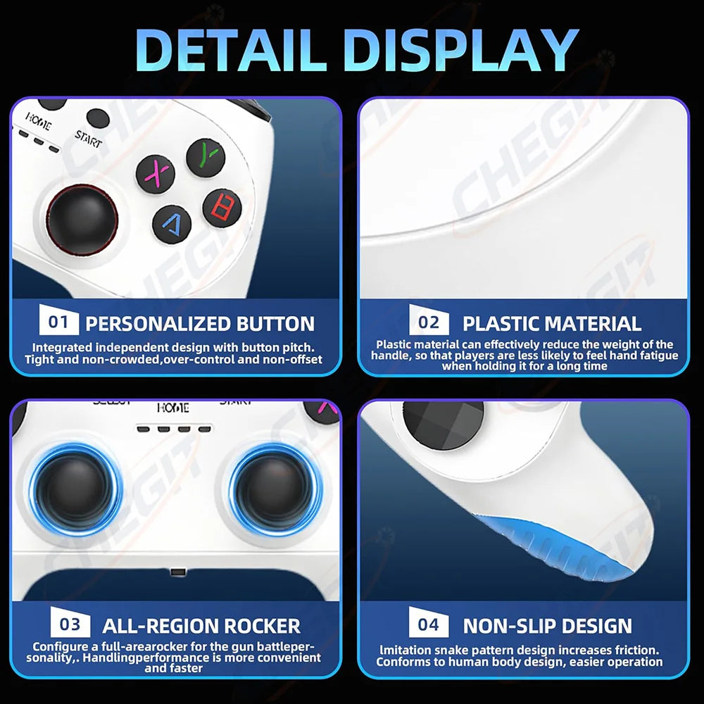 Nuevo 128G 50000 + Game Stick X10 Pro 4K Video TV consola de juegos inalámbricos Gamepads Videojuego/64G 20000+ juegos Arcade clásicos