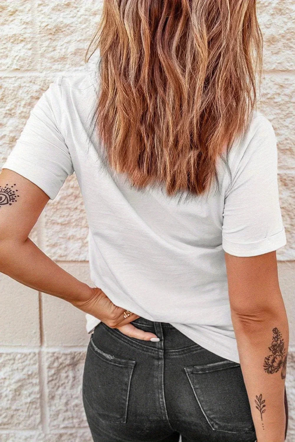 Camiseta para mujer con estampado de osito de peluche, suave, cuello redondo, manga corta, informal, elegante, perfecta para la moda de primavera y verano