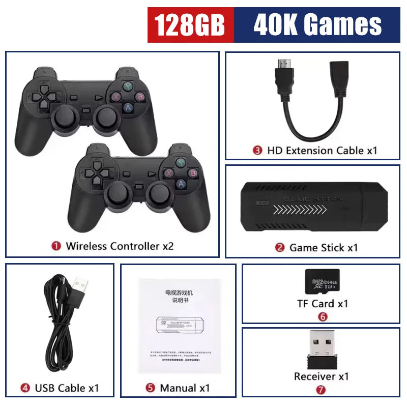 Consola Portátil X2 Plus 256GB - 50,000 Juegos 4K HDMI 50+ Emuladores