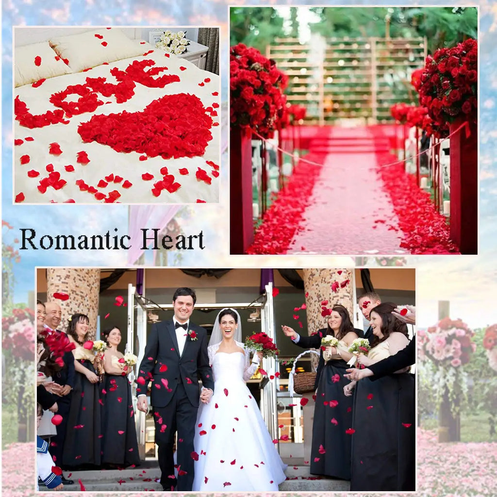 200 Uds. De tela acolchada romántica para el Día de San Valentín, pétalos de lanzamiento, corazones de amor para mesa y alfombra, decoración para fiesta de boda