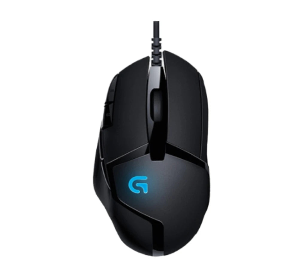 Ratón para juegos Logitech G402, con seguimiento de alta velocidad y efectos de sonido estéreo, es imprescindible para los jugadores. Toque cómodo