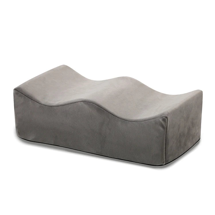 Almohada para piernas Almohada ergonómica para piernas Almohada BBL, protege la cintura, alivia la presión del cóccix, para recuperación de cirugía de hemorroides