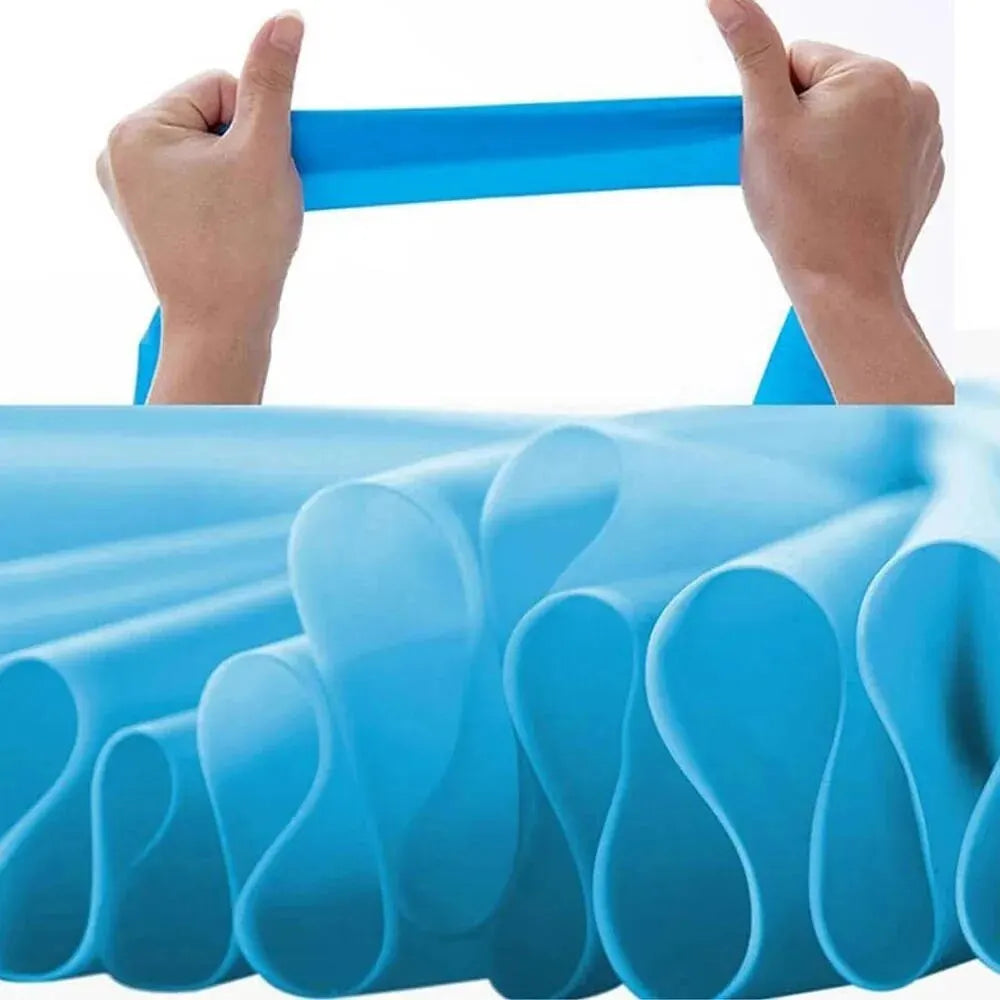 Bandas de resistencia para hacer ejercicio, terapia física, entrenamiento físico al aire libre, Pilates, gimnasio en casa, banda elástica