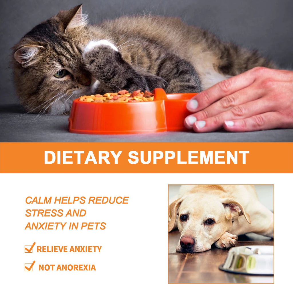 Aceite Calmante de Semillas de Cáñamo para Mascotas – Reduce Estrés y Ansiedad en Perros y Gatos