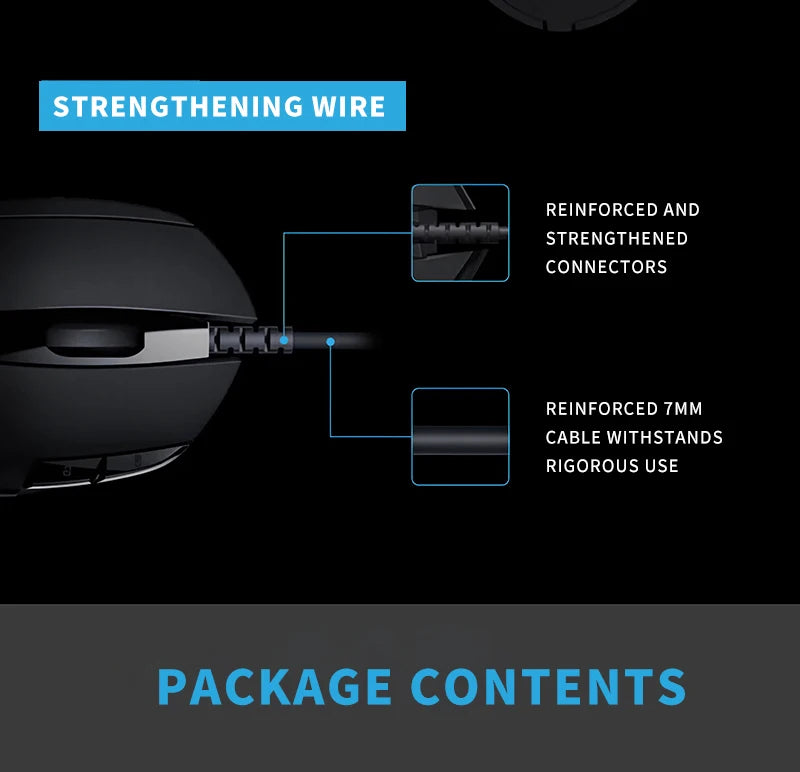 Mouse Gamer Logitech G402 | Diseño Confiable y Alta Precisión para Gamers Profesionales