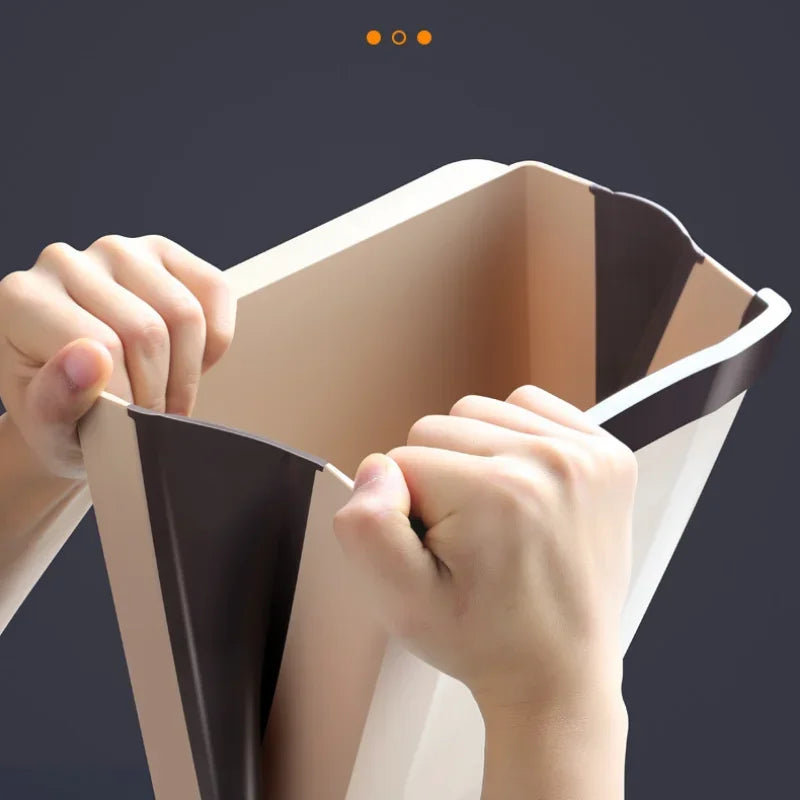 Bote de basura para coche de cocina, cubo de basura plegable, cubo de basura, cubo de basura, cubo de basura, cubo de reciclaje para cocina