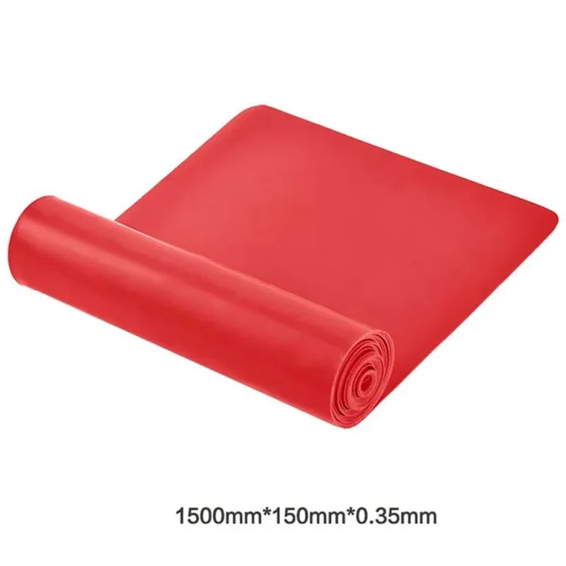 Bandas de resistencia para hacer ejercicio, terapia física, entrenamiento físico al aire libre, Pilates, gimnasio en casa, banda elástica