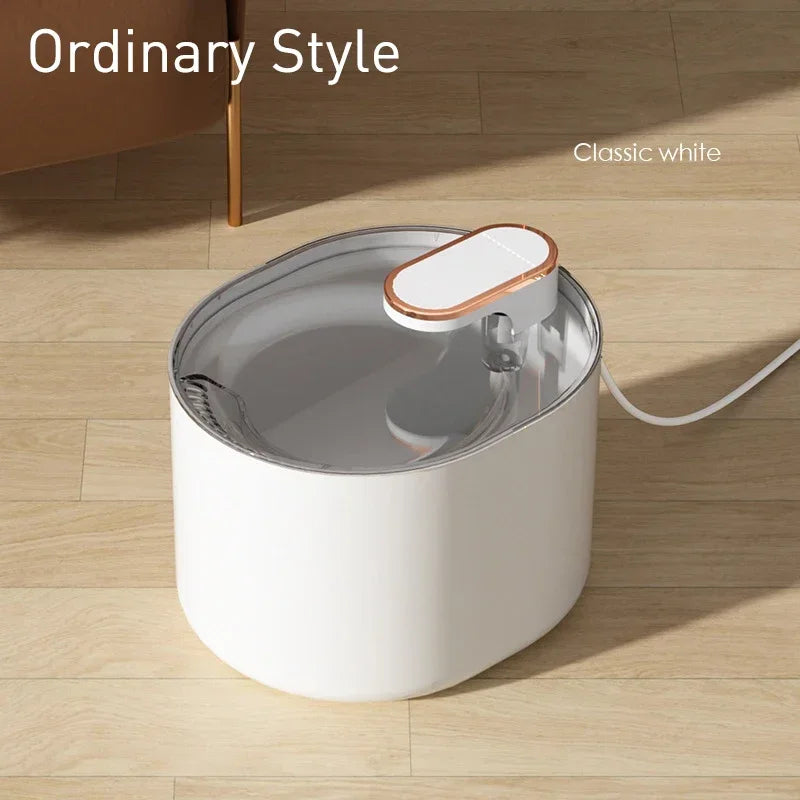 Bebedero Automático para Gatos y Perros 3L – Fuente de Agua Silenciosa con Filtro y USB