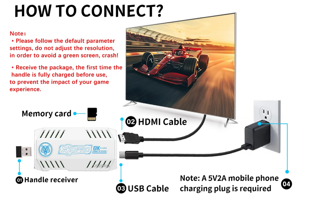 Nueva consola de juegos de TV 128G integrada 50000 juegos Retro 50 emuladores Videojuegos Consola Dual Wireless Gamepad X10 Pro Game Stick 4K