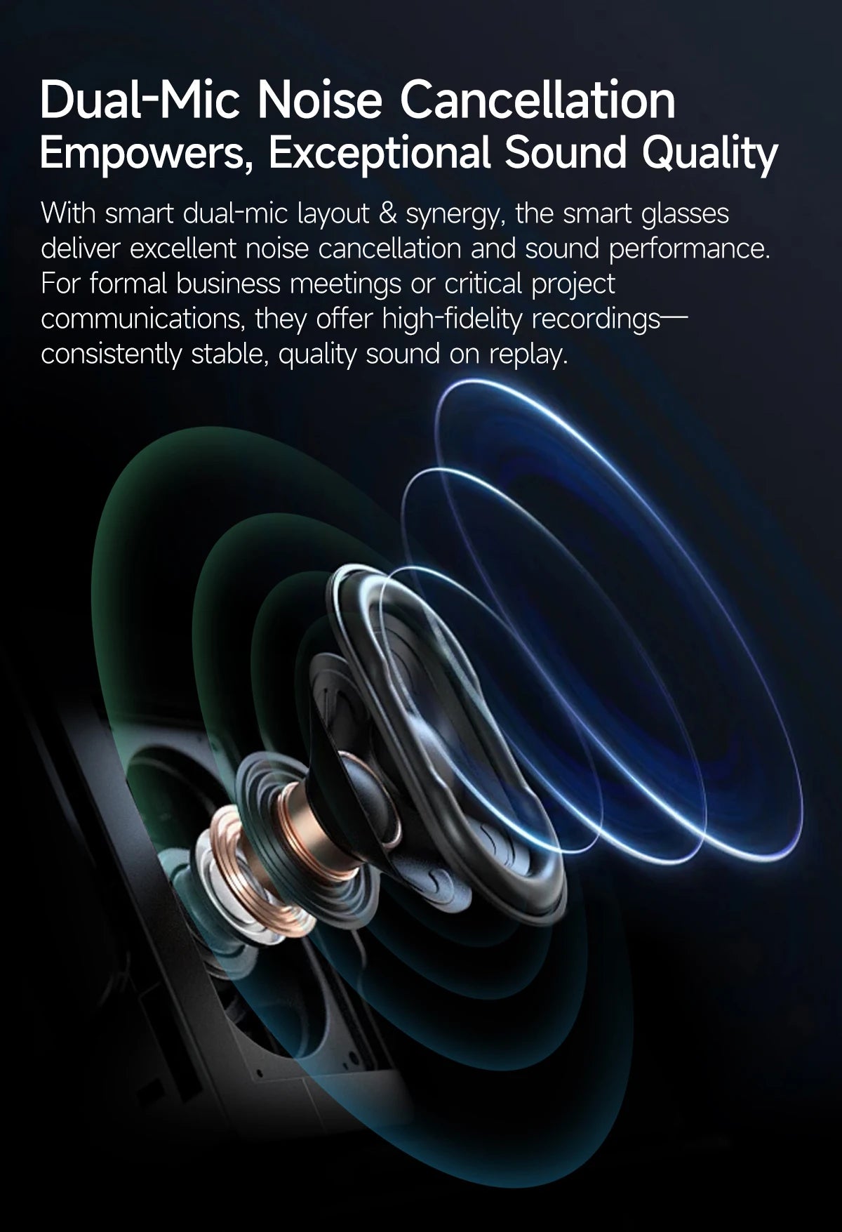 Gafas Inteligentes AI con Cámara 8MP - Grabación Video, Traducción y Bluetooth IP66