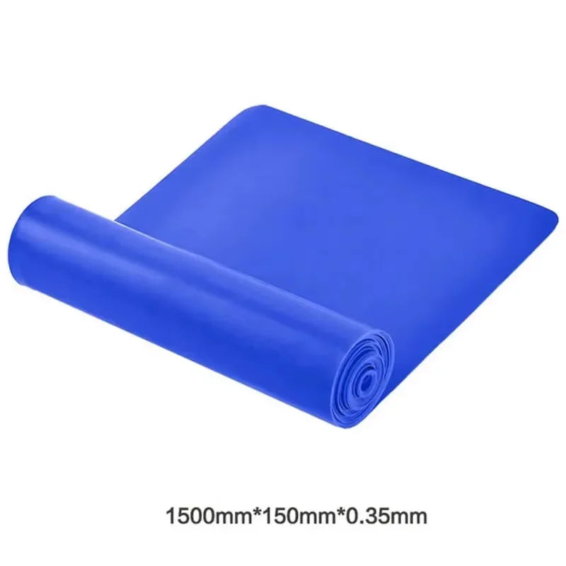 Bandas de resistencia para hacer ejercicio, terapia física, entrenamiento físico al aire libre, Pilates, gimnasio en casa, banda elástica