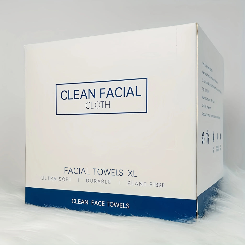 Toallitas Faciales Desechables 26x30cm - Limpieza Profunda Gruesas (40 pcs)