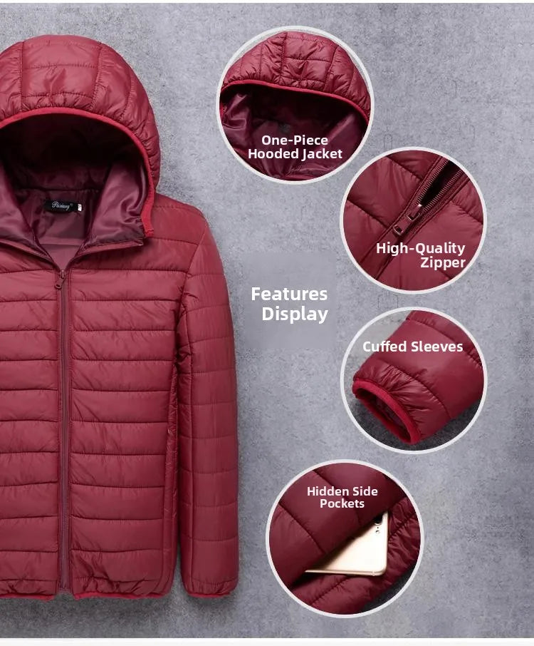Chaqueta de plumón para hombre, nueva tendencia de primavera, otoño e invierno, ra, uesa, estilo casual, corte están...