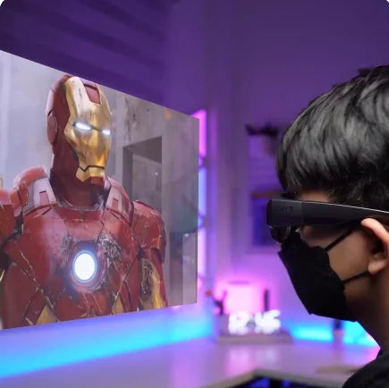 Gafas Inteligentes AR INMO AIR 3 - Realidad Aumentada 1080P con Cámara 16MP y Android