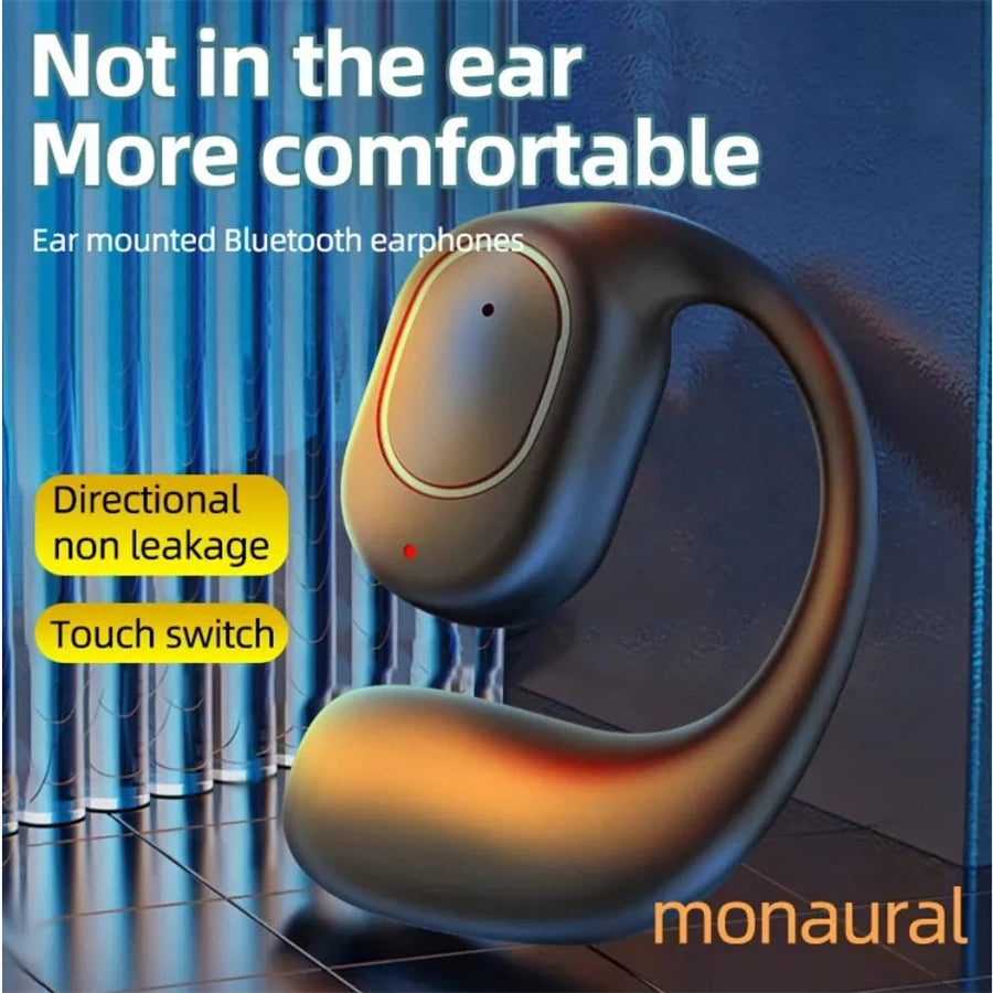 Auriculares Bluetooth Conducción Ósea - Manos Libres con Cancelación de Ruido