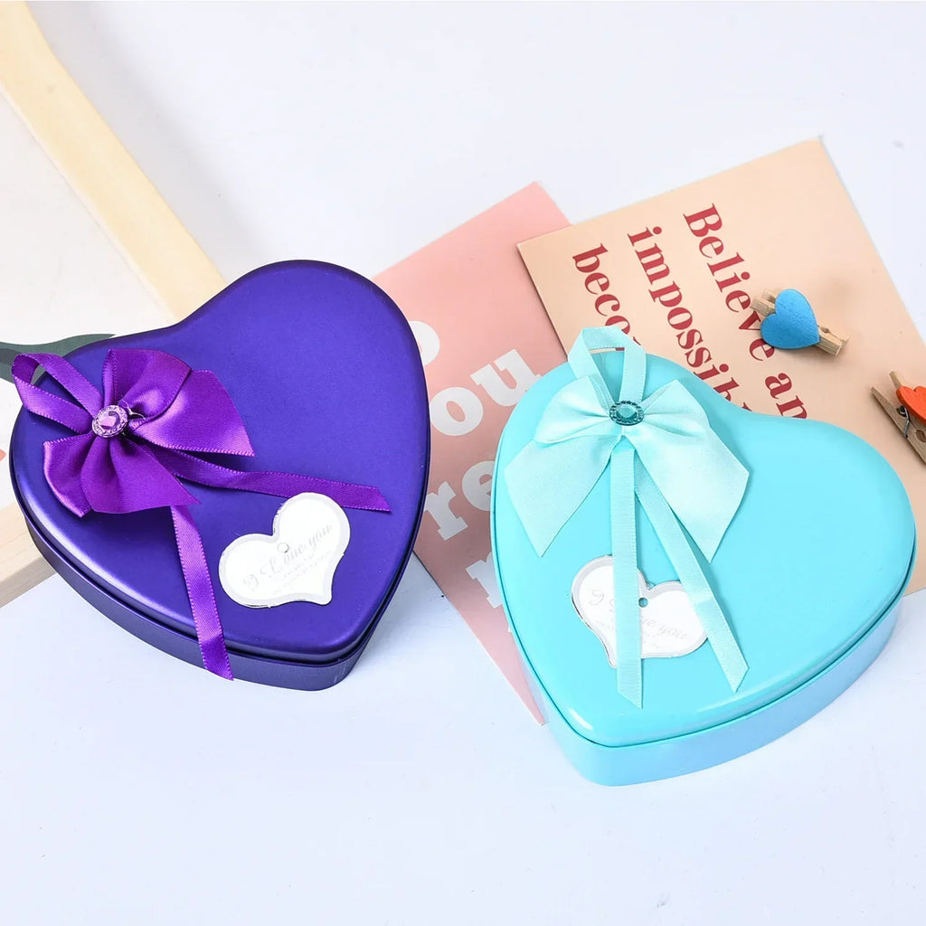 Caja de regalo de rosas de oso para el Día de San Valentín, ramo de flores romántico de oso, decoración para fiesta de cumpleaños y boda, regalo de decoración del hogar para novia