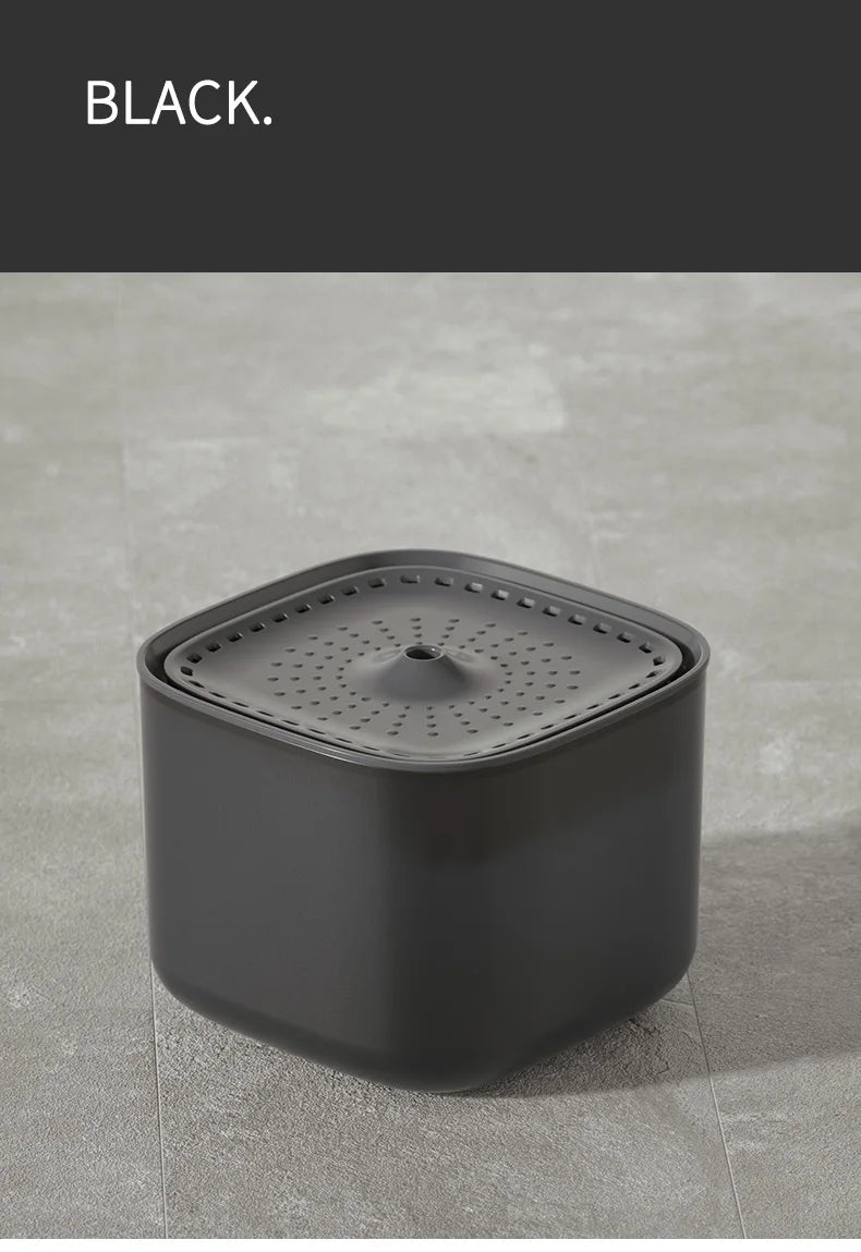 Fuente de agua para gatos de 3L, filtro de recircular automático, bebedero de agua para gatos de gran capacidad, dispensador de agua silencioso eléctrico USB para gatos