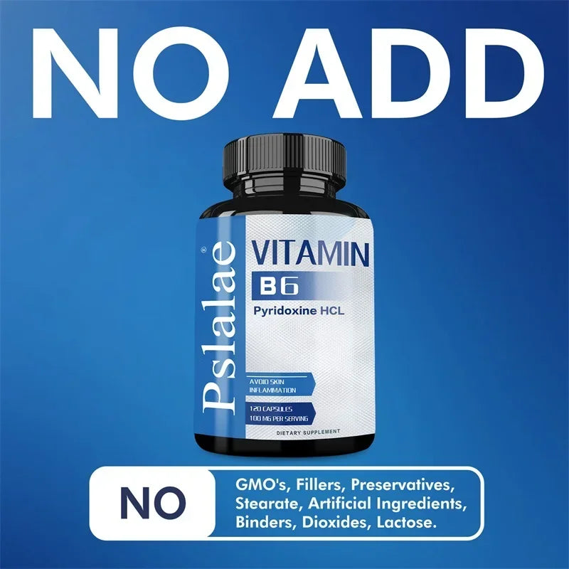 Vitamina B6 Pslalae | Apoyo al Metabolismo, Sistema Inmunológico y Salud Neurológica