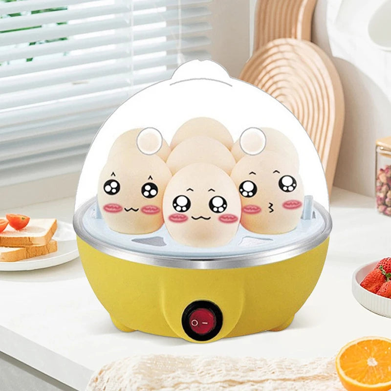 Hervidor de Huevos Eléctrico 7 Huevos - Apagado Automático Multifuncional