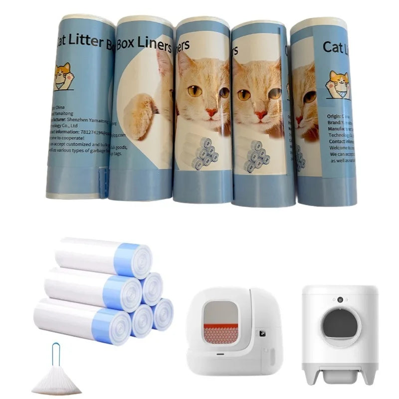 Bolsas de Repuesto Gruesas para Arenero Autolimpiante Petkit Pura Max / Pura X – Accesorio Original para Gatos