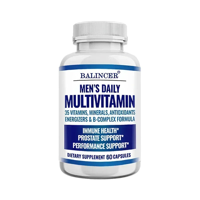 Multivitamina para Hombres Daitea | Apoyo para Energía, Corazón, Inmunidad y Salud de la Próstata