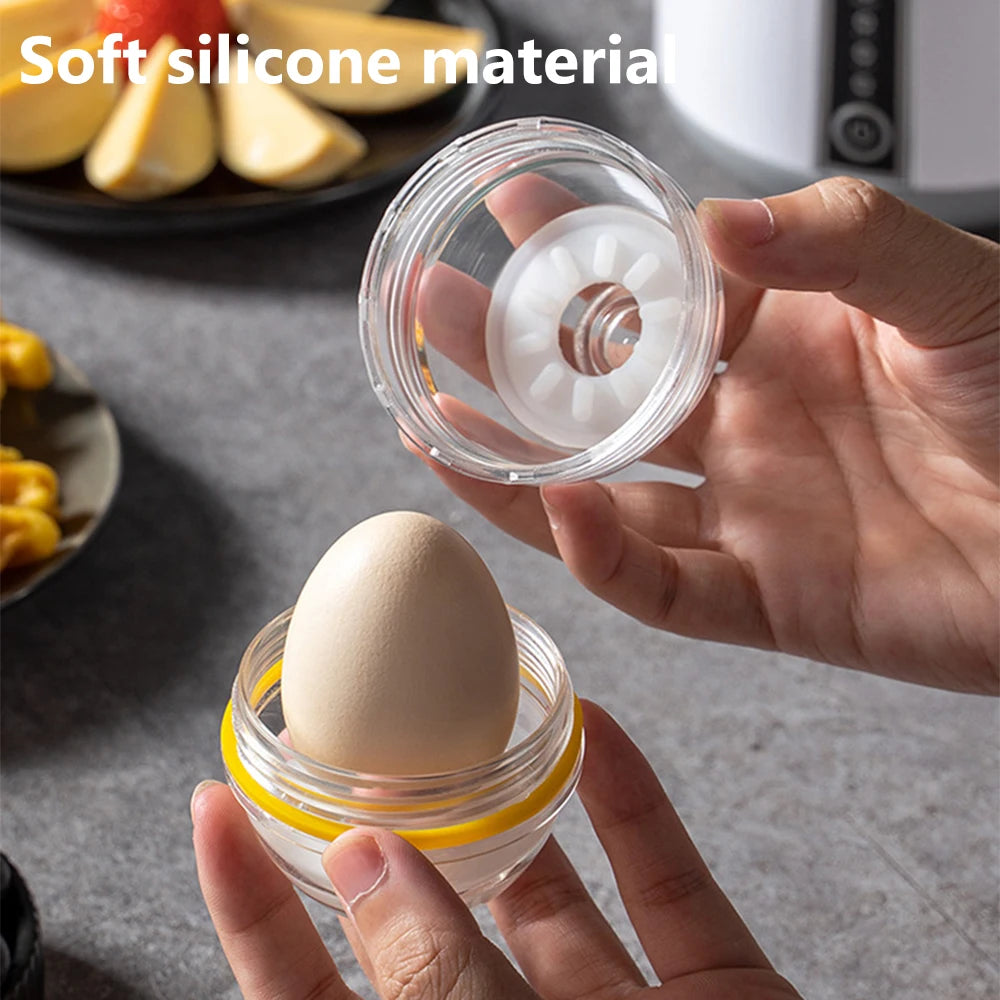 Batidora de huevos eléctrica, agitador de huevos, máquina para hacer huevos dorados, mezcla automática de huevos, blanco y y yema, suministros de cocina, homogeneizador de huevos