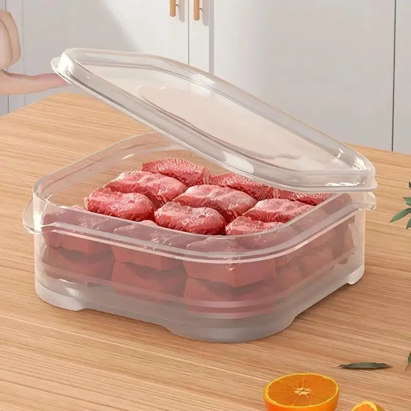 Caja de almacenamiento multifunción para refrigerador, caja de almacenamiento de alimentos para cocina, 10 Uds.