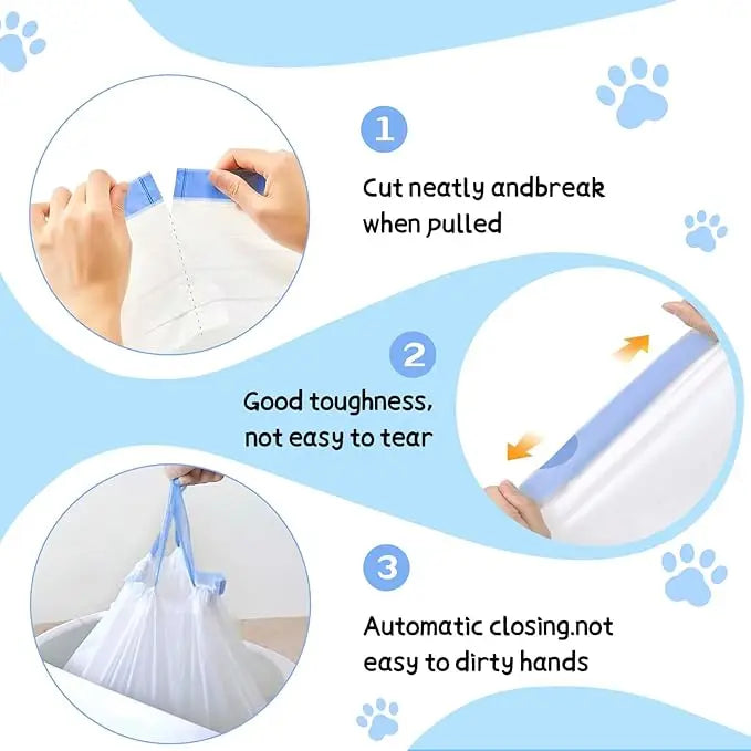 Bolsas de Repuesto Gruesas para Arenero Autolimpiante Petkit Pura Max / Pura X – Accesorio Original para Gatos