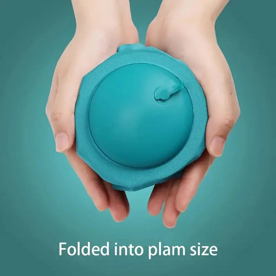 Almohada inflable flocada para el cuello, portátil, que se puede almacenar y llenar, adecuada para viajes al aire libre, viajes de negocios, camping