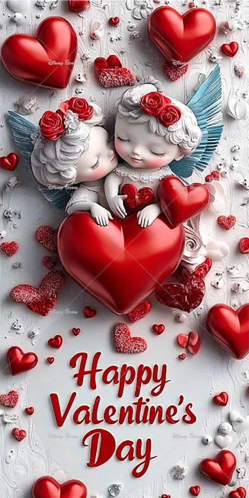 Banner de cubierta de puerta para el Día de San Valentín, rosas rojas, amor, fotografía, decoración de fondo, boda, novia, suministros para fiesta del Día de la madre