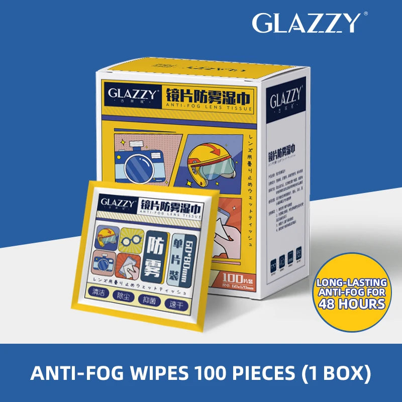 Toallitas Desechables para Gafas y Pantallas - Limpieza de Lentes (100 pcs)