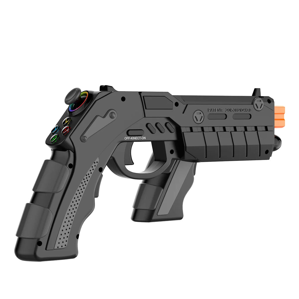 Pistola Gamer Inalámbrica IPEGA PG-9257 | Bluetooth para PS4, PS3, Switch, PC, Android y iOS – Giroscopio, Vibración y RGB