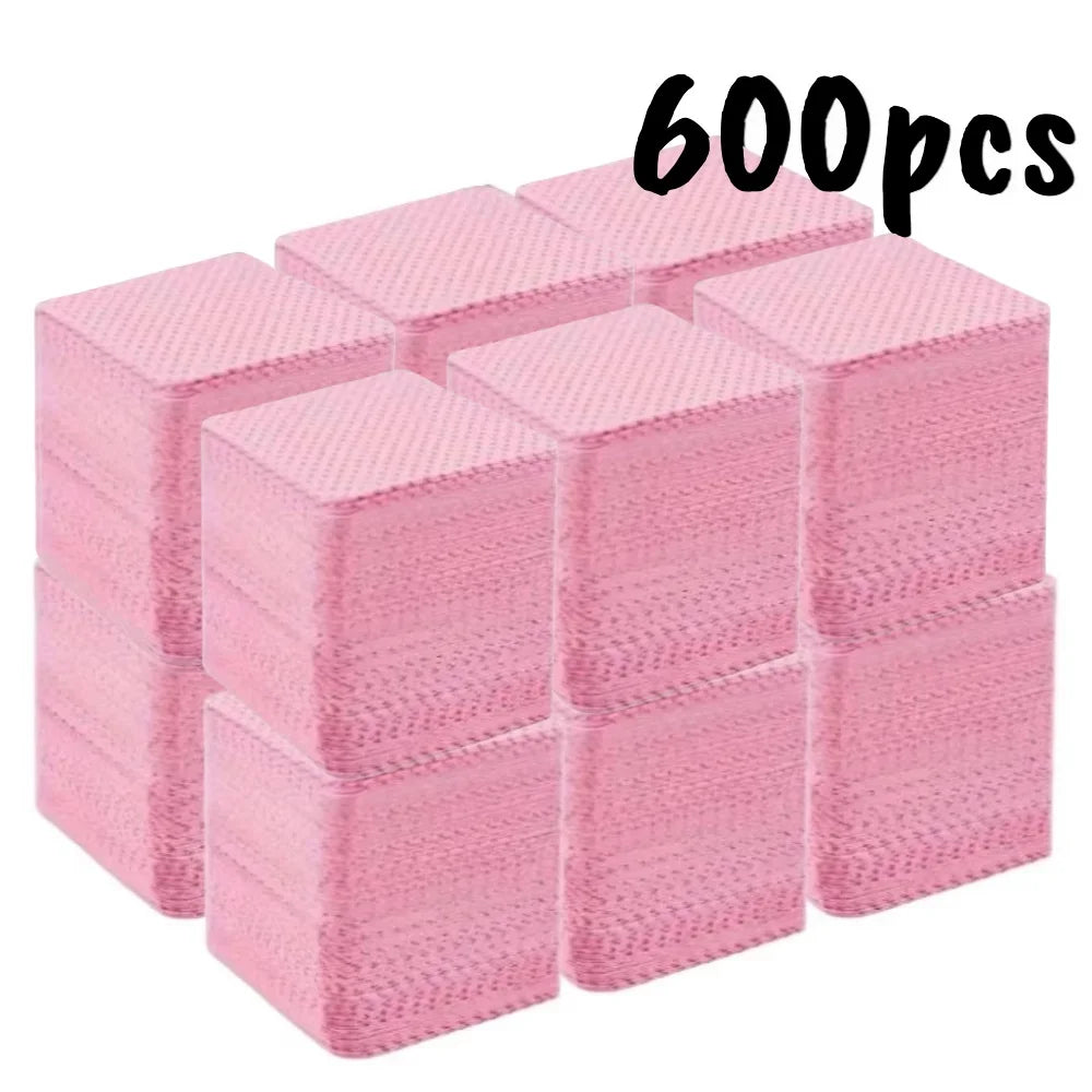 Toallitas para Uñas sin Pelusa - Limpieza Profesional para Manicure (200 pcs)