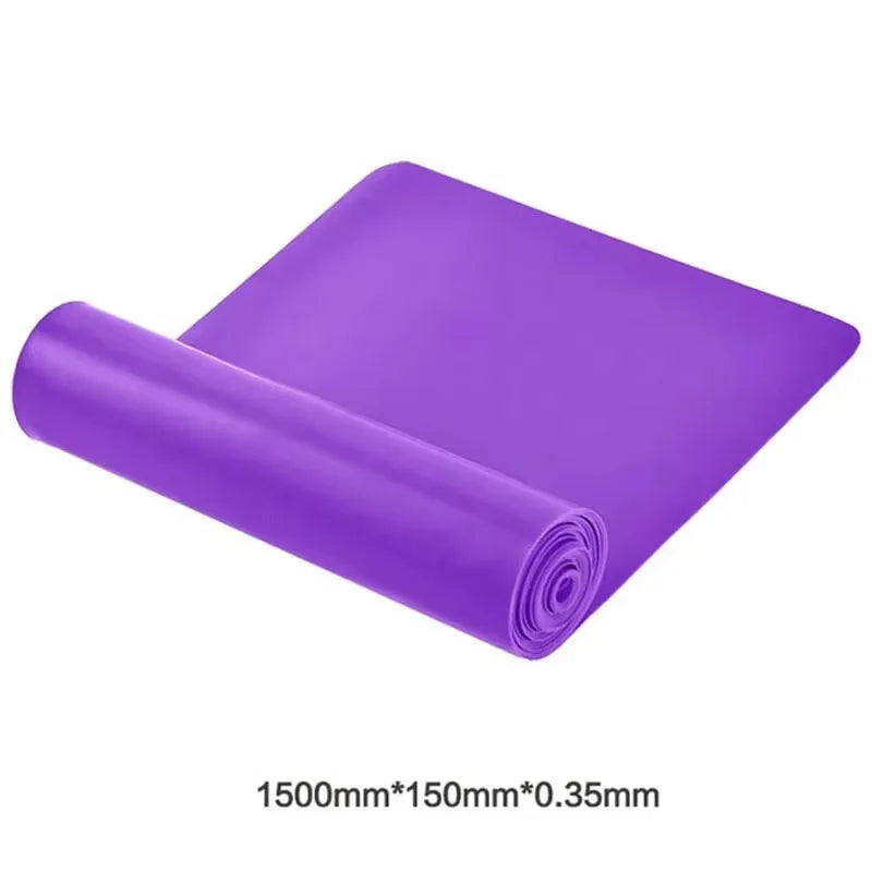 Bandas de resistencia para hacer ejercicio, terapia física, entrenamiento físico al aire libre, Pilates, gimnasio en casa, banda elástica