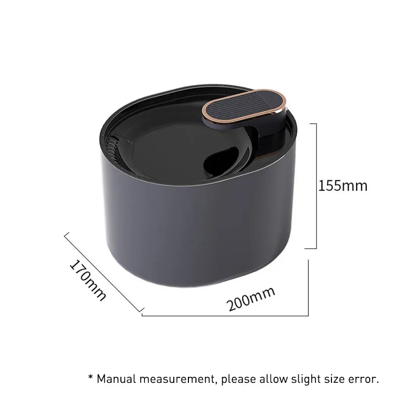 Bebedero Automático para Gatos y Perros 3L – Fuente de Agua Silenciosa con Filtro y USB