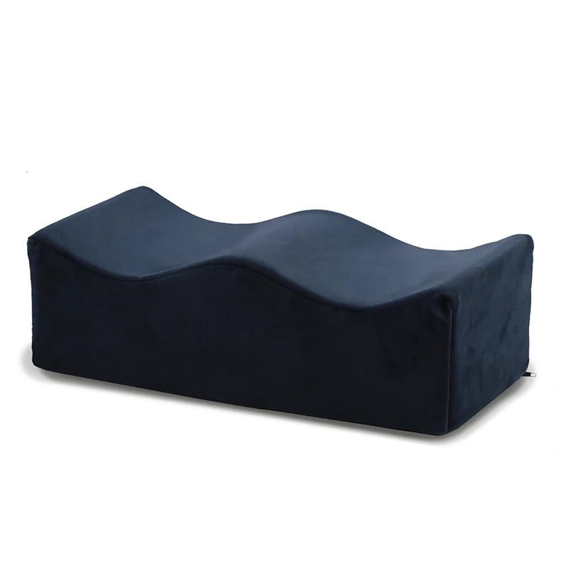 Almohada para piernas Almohada ergonómica para piernas Almohada BBL, protege la cintura, alivia la presión del cóccix, para recuperación de cirugía de hemorroides
