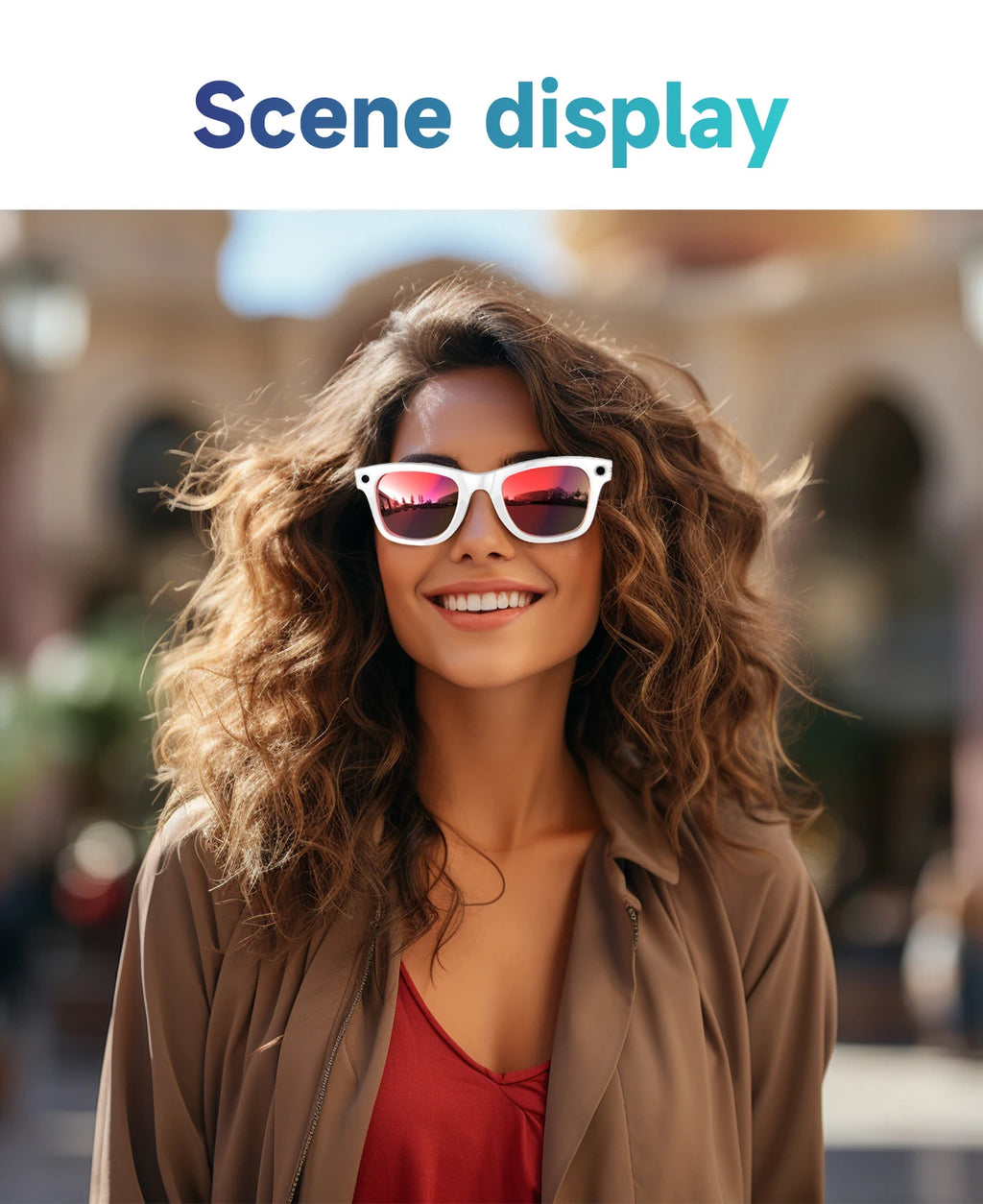 Gafas Inteligentes AI con Cámara 800W - Lentes Fotocromáticos, Traducción y Llamadas Bluetooth