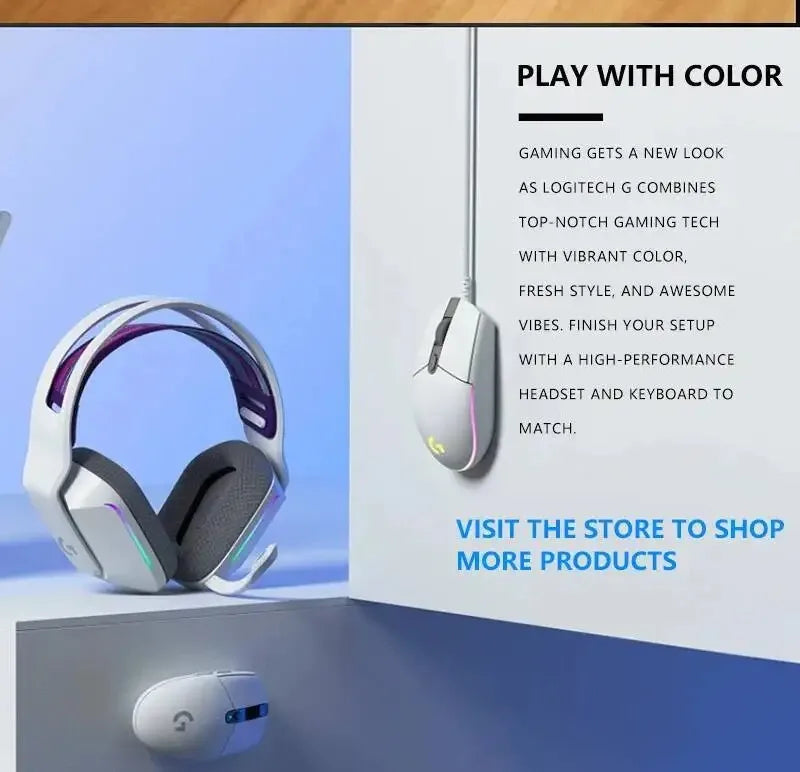 Ratón para juegos Logitech G402, con seguimiento de alta velocidad y efectos de sonido estéreo, es imprescindible para los jugadores. Toque cómodo