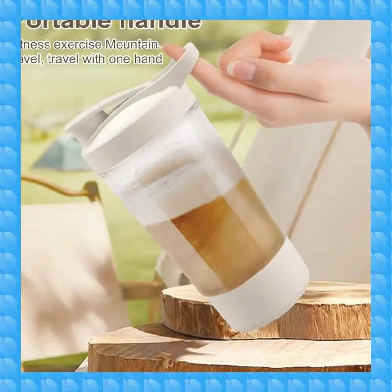 Licuadora Portátil Eléctrica Recargable USB 450ml - Batidora Personal para Proteína y Smoothies