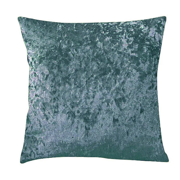 Almohada de terciopelo para sala de estar, cubierta de almohada supersuave de 60x60 cm, utilizada para lanzar sofá, decoración brillante