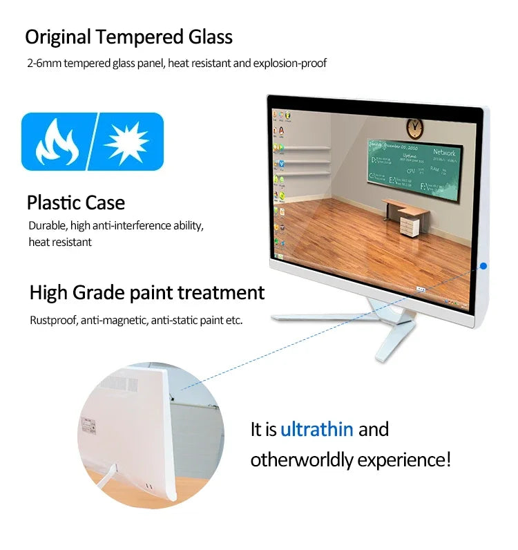 PC Gamer Todo-en-Uno AOTESIER 24” | Intel i7, 16–32 GB RAM, SSD 512 GB, Full HD – Ideal para Gaming Ligero y Uso Profesional