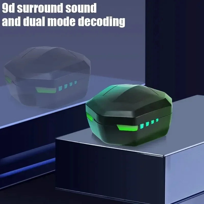 Auriculares Inalámbricos TWS con Pantalla Digital - Bluetooth para Gaming