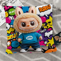 Funda de almohada Funda de cojín Fundas de almohada de anime S-labubus-P Fundas de almohada para almohadas de cama Cojines decorativos Hogar y decoración