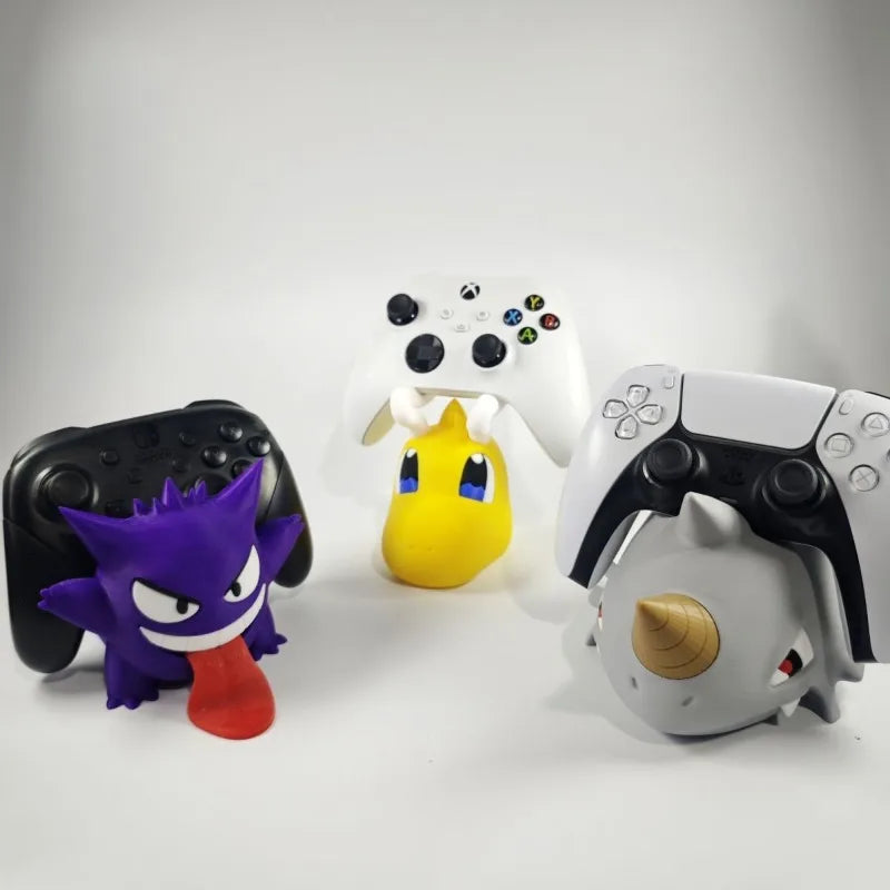 Anime Gengar PS5 PS4 PS3 escritorio mango Universal Gamepads soporte controladores de juego soporte para interruptor vapor estante de almacenamiento de mano