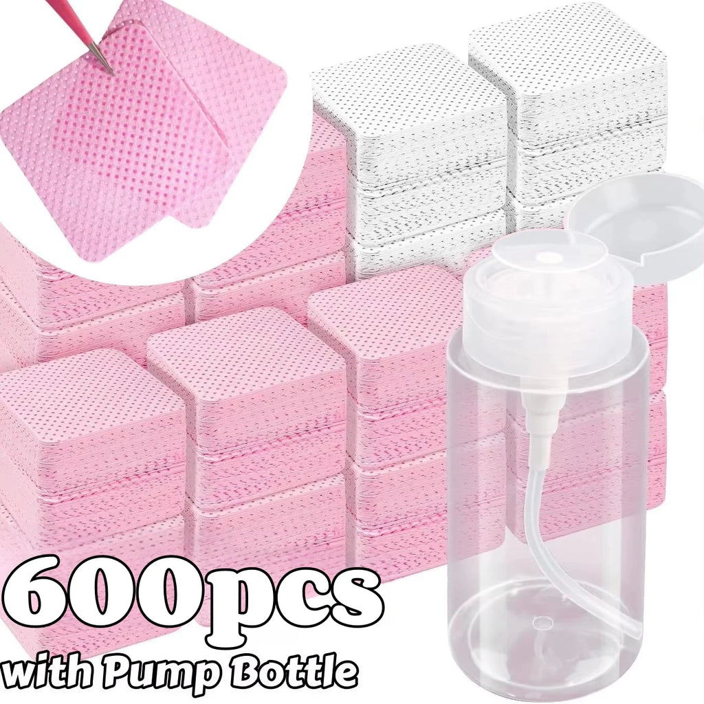 Toallitas para Uñas sin Pelusa - Limpieza Profesional para Manicure (200 pcs)