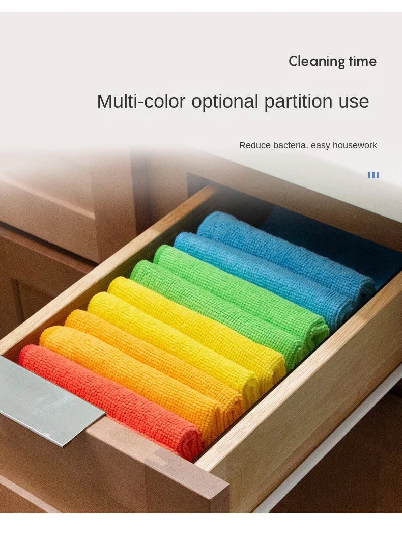 Toallitas de Microfibra Absorbentes - Paños de Limpieza para Cocina y Auto