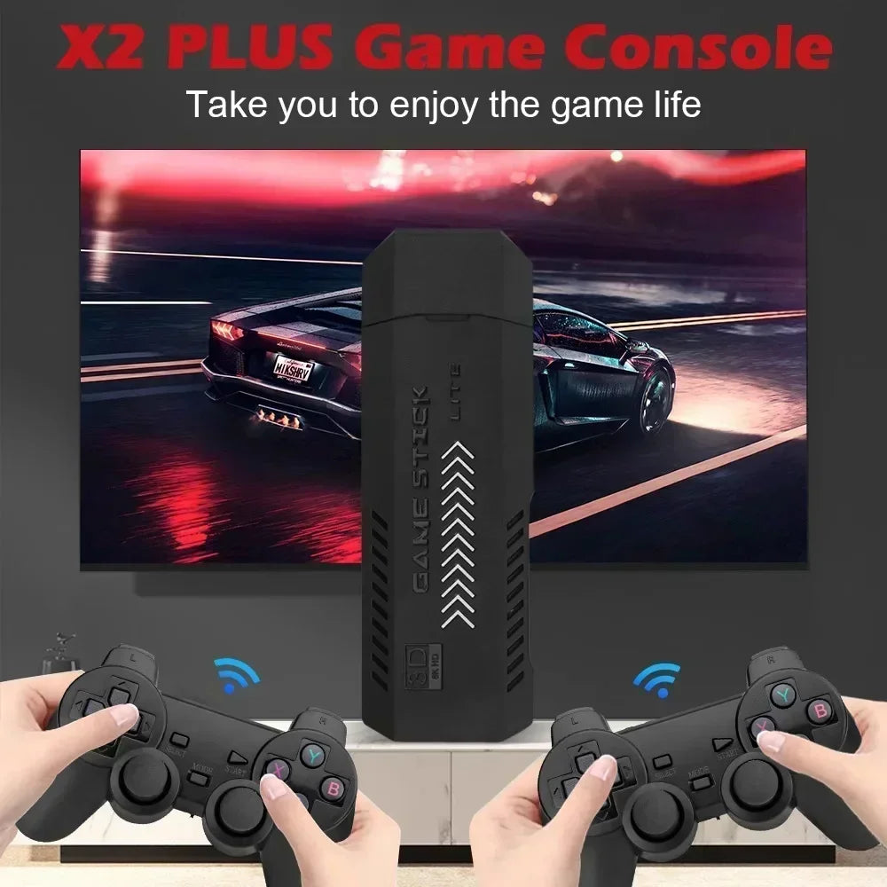 Consola Portátil X2 Plus 256GB - 50,000 Juegos 4K HDMI 50+ Emuladores